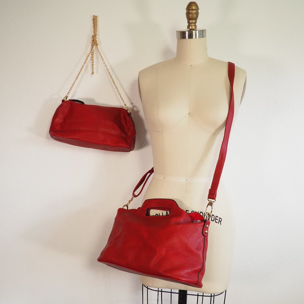 2-in-1 Crossbody Purse & Evening Pouch
